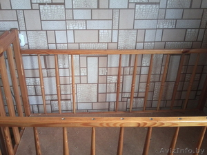 Детская кроватка из дуба #1293396