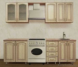 Кухня ''Прима с рисунком ЛЁН'' 1, 8м #1295266