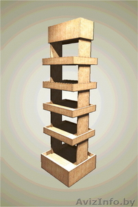 Рекламная (торговая) POS  стойка Модель PТ-15042-1 #1287465