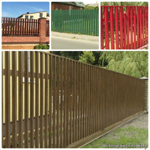 Металлический штакетник для дома под заказ #1304083