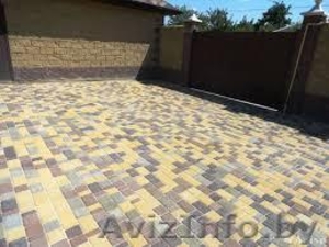 «Кирпичик» 7-ка. Тротуарная плитка. Витебск #1300464