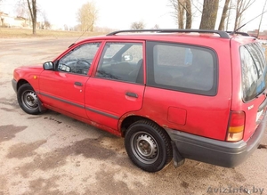  Продам з.ч на ниссан санни 1992 г.в универсал Y10,  бордовый перламутр . #1302945