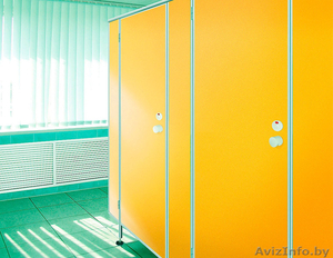 перегородки для обустройства раздевалок,  душевых и сантехнических помещений #1299537