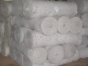 Ватин синтетический белый: 200 г/м2,  50 п.м.Опт. Розница #1296447