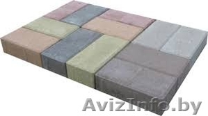 Кирпичик. 6-ка. Тротуарная плитка. Витебск #1300456