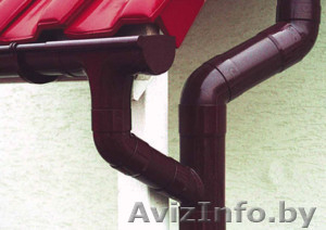 Водосточная система металлическая и ПВХ -10% купить в Минске. Спешите,  количеств #1298741