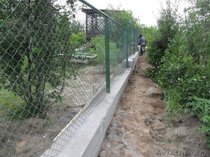 Забор из сетки рабицы #1313790