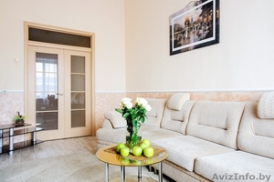 На сутки. Двухкомнатные апартаменты класса люкс на пр.Независимости 13 #1308114