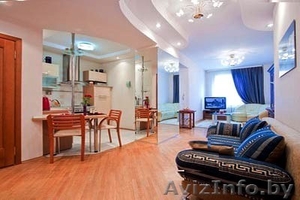 На сутки. Двухкомнатная студия-люкс на пр.Независимости 23 #1308118