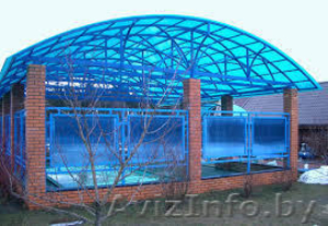 Поликарбонат сотовый для ТЕПЛИЦ,  КОЗЫРЬКОВ и НАВЕСОВ! #1309056