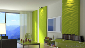 3D (3Д) гипсовые стеновые панели  #1316114