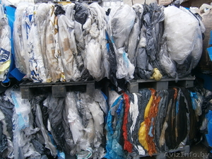 Продаем б/у стрейч (ЛПВД)пленки 60% ПВД пленки 40%, цвет микс, в кипах. #1308987