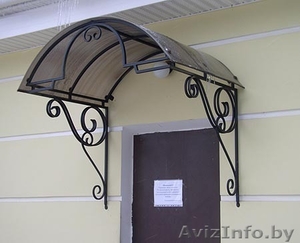 Козырьки,  Изготовление и монтаж. #1327682