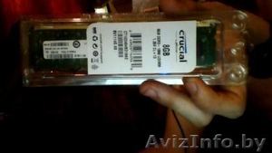 Оперативная память Crucial 8GB DDR3 PC3-14900 (CT102464BD186D)  #1319294