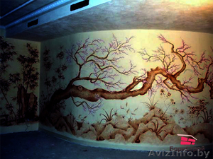 Нанесение декоративной штукатурки и жидких обоев в Борисове,  Жодино #1320210