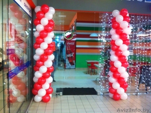 Гирлянда из воздушных шаров в Гомеле #1326449