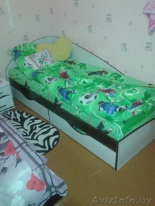 продам кровать детскую+матрас ортопедический #1329279