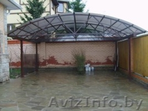 Навесы. Изготовление и монтаж навесов. #1327692