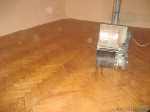 Шлифовка пола, все виды паркетных работ. #1323070