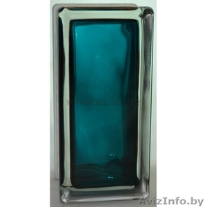 Стеклоблок половинка цветной #1327853