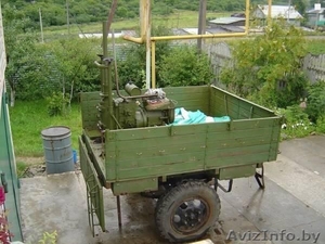 Буровая установка УДВ-25 шнекового бурения на базе прицепа #1334708