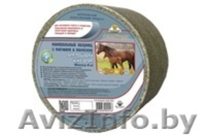  Для лошадей: солевой лизунец с минералами,  4кг  #1339903