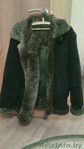 Куртка меховая с меховым капюшоном #1340761