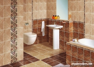 Облицовка плиткой, камнем, кирпичём  #1343686