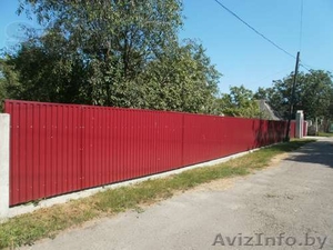 Купить забор из металлопрофиля в Минске #1345274