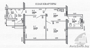 Двухкомнатная квартира в д. Седча (25 км от МКАД),  Пуховичский район. #1349634