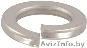 Шайба-гровер пружинная,  DIN 127,  сталь А2 и А4 #1354895