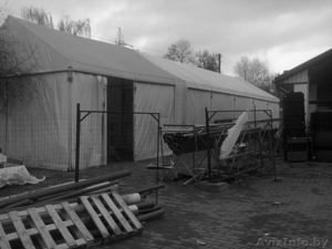 Быстровозводимая конструкция склада #1353042