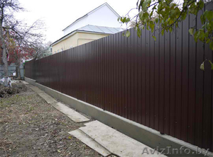 Установка заборов круглогодично. Минск #1345277