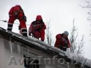 очистка крыш и кровель  от снега наледи сосулек #1360918