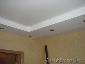 Короб из Гипсо Картона плюс светильники,  шпатлевка и окраска Самые НИЗКИЕ ЦЕНЫ #1375279