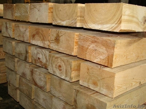 Брус сибирского кедра,  сибирской лиственницы и сибирской сосны #1372339