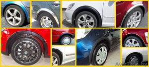 Накладки металлические на колесные арки.Бесплатная доставка. #1373602