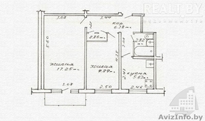 2 комн.квартира в центре.пл.Победы 5 мин.автобусом #1376956