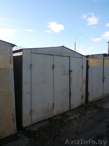 Гараж металлический с местом #1386988