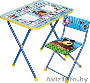 Набор детской мебели Ника Маша и медведь #1387941