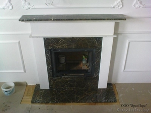 Каминный портал из натурального камня #1394334