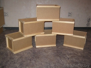 Деревянная тара,  деревянные ящики,  ящики из  фанеры,  строганной доски,  ДВП,  ДСП.. #1380759