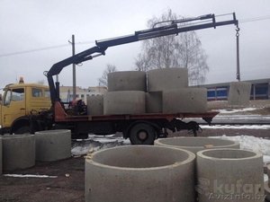 Продажа колодезных и канализационных колец всех размеров и типов, крышки перекрыт #1389105