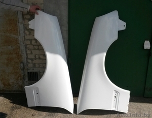 Крылья на мерседес w210,  стеклопластик #1388582