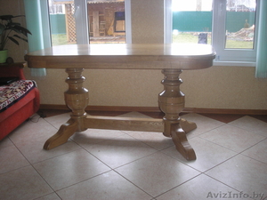 Стол массив дуба #1391225