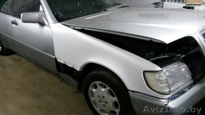 Крылья на мерседес w140,  стеклопластик #1388583