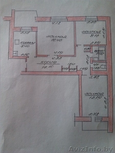 Продам квартиру в Орше трехкомнатную по мира 61 #1390432