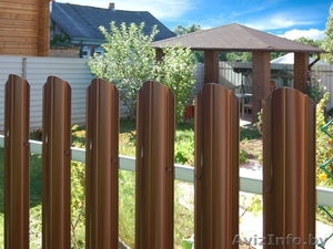 Евроштакетник круглый Grand Line #1422774