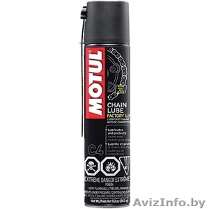Смазка цепи мотоцикла Motul C4 Chain Lube Factory Line 0, 4L #1407509