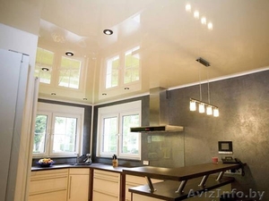 Натяжной потолок в кухню #1423979